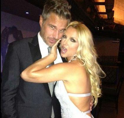 Jason Trawick and Britney Spears at the City of Hope Charity Gala in Oct 2012. (Facebook)