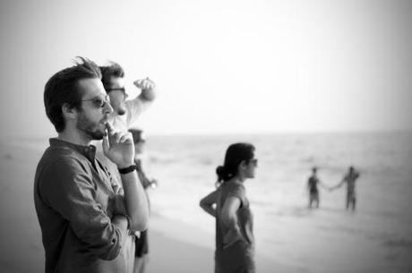 Nick and Mark admiring their first view of the Indian Ocean.