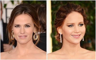 2013 Golden Globes Red Carpet Hair The Updo S Paperblog