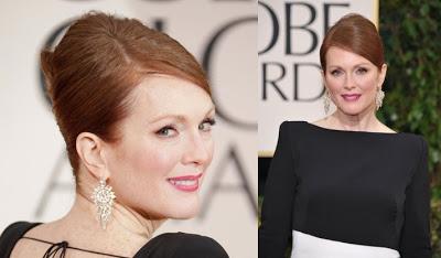 2013 Golden Globes Red Carpet Hair | The Updo's