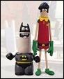 AARDMAN BATMAN AND ROBIN (CLASSIC) ACTION FIGURE 2-PACK