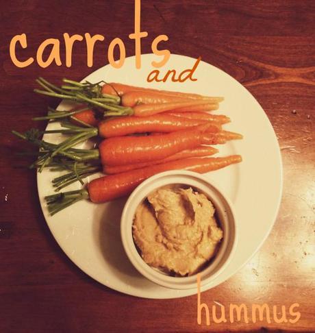 carrots & hummus