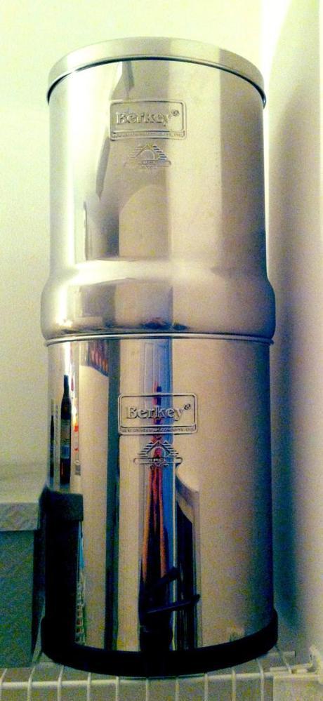 my Royal Berkey water filter - removes the bad, leaves the good!