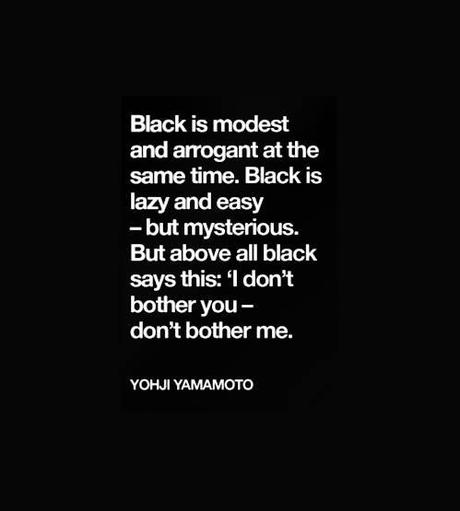 black is modest and arrogant