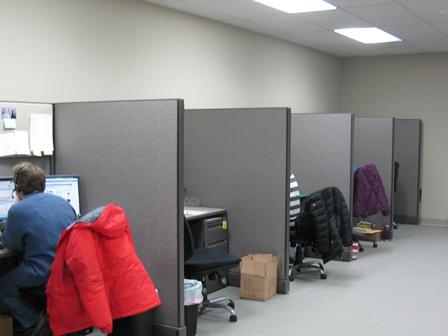new cubicles