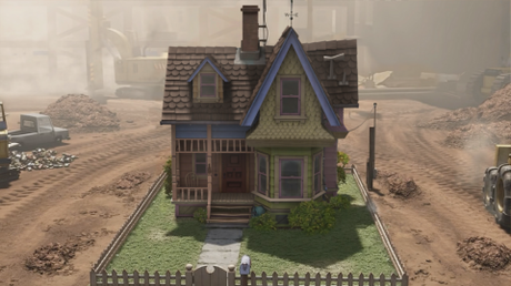 pixar up house