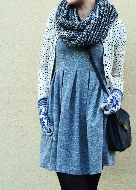 fleur d'elise, fair isle, winter, fashion, seattle, madewell dress, uniqlo, vintage coach