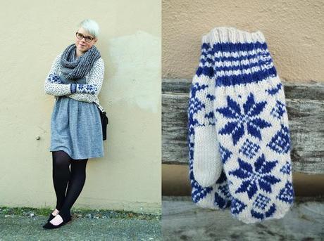 fleur d'elise, fair isle, winter, fashion, seattle, madewell dress, uniqlo