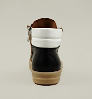 Stomping Uptown & Downtown:  Rick Owens Dunk Leather Sneaker