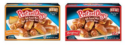 Soft Pretzels + Bite-Sized Hot Dogs = Delicious PretzelDogs from SUPERPRETZEL!