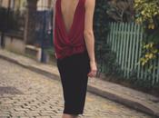 Style Drape Back Dress