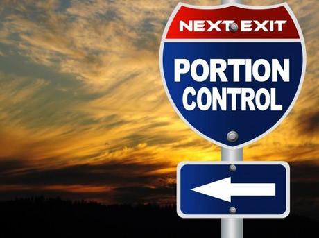 Debunking Weight Loss Myths Portion control road sign
