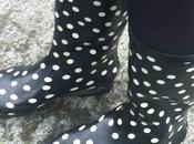 Street Feet: Polka Rainboots
