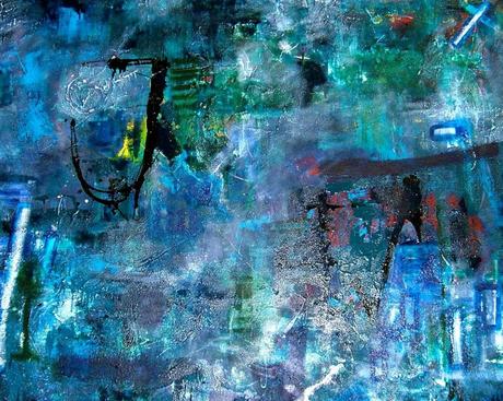 Blue Abstract painting by Simon Brushfield1 1024x819 Creativity and Chaos: The Power of Anarchy