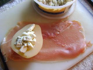P-Funks Proscuitto Wrapped Poached Pears