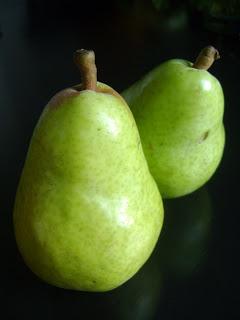 P-Funks Proscuitto Wrapped Poached Pears