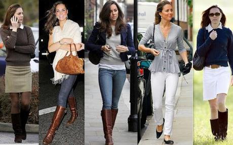 Kate Middleton Knee High Boots