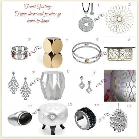 decor home decor and jewelry2 Decorating Trend Spotter~Home Decor and Jewelry Design HomeSpirations