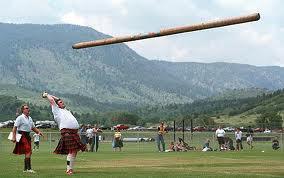 A spot of caber tossing anyone?