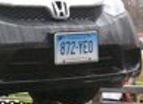 Rodia license plate