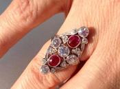 Jewel Week Vintage Ruby Diamond Ring