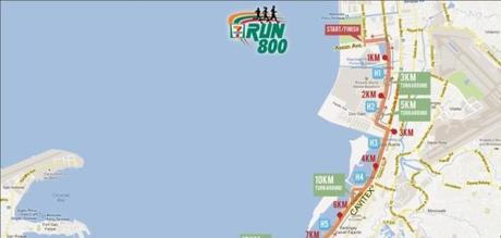 7-Eleven 800 Run Bigger, more detailed Race Map