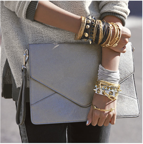 bangles how to wear pile bracelets leather covet her closet fashion celebrity blog gossip sale promo code seal free shipping