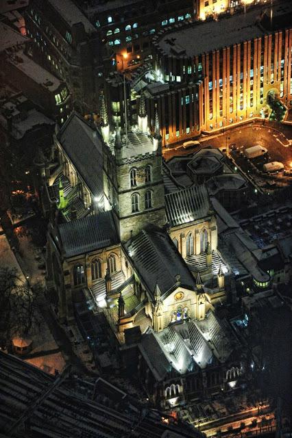 Southwark In The #Snow From Atop The Shard
