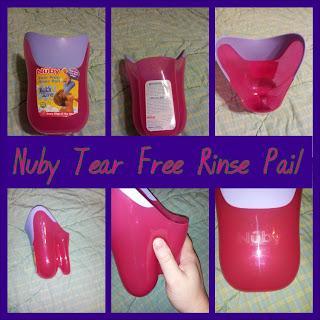 Nuby Tear Free Rinse Pail for Kids During Bath Time : Review