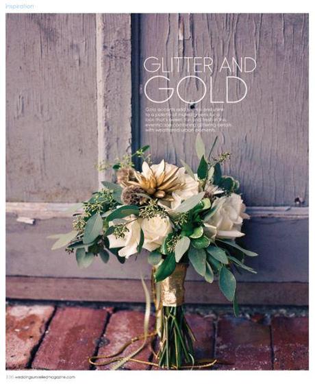 {Featured} Glitter and Gold ~ Weddings Unveiled Magazine