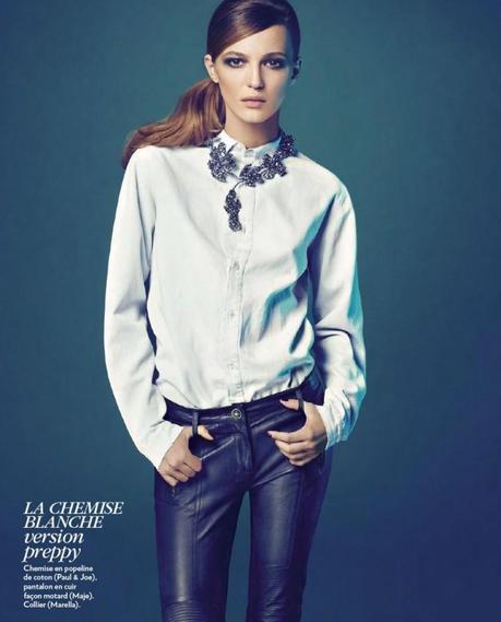 Alexandra Sjostedt by Nelson Simoneau for Marie Claire France January 2013 3