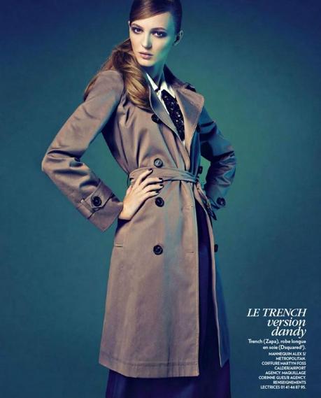 Alexandra Sjostedt by Nelson Simoneau for Marie Claire France January 2013 6