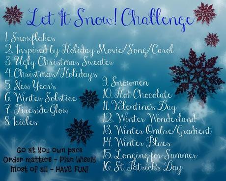 Let It Snow! Challenge #8: Icicles