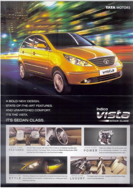 Opening new vista's - The Tata Indica Vista D90