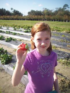 Our Strawberry Girl!
