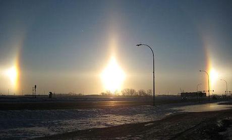 Sundogs: Spots Of Color Beside The Sun