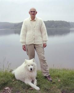 Dogwool: dog owners wearing clothes made from their fur