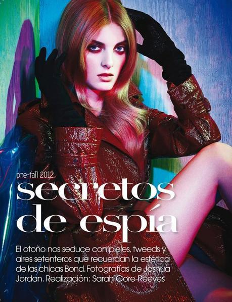 Denisa Dvorakova by Joshua Jordan for Vogue Mexico August 2012