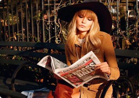 Natasha Poly by Terry Richardson for Vogue Paris February 2013