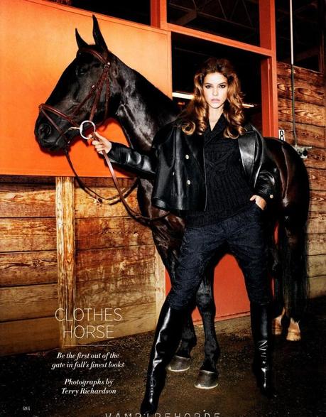 Barbara Palvin by Terry Richardson for Harper’s Bazaar US September 2012 2