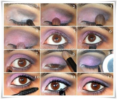 Pink Metallic Eyes Pictorial