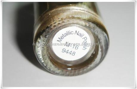 VOV Nail Enamel Metallic Shade