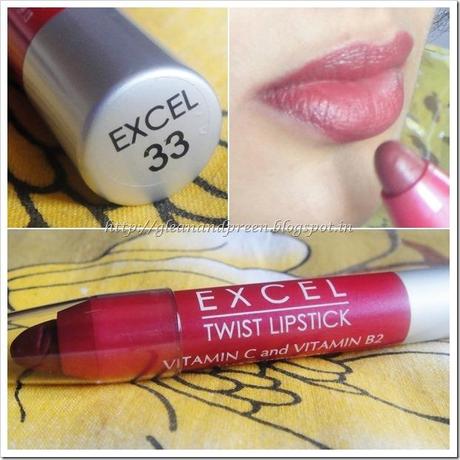 Excel Twist Lip Color Review