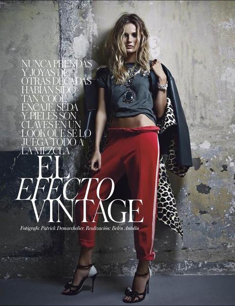 Edita Vilkeviciute by Patrick Demarchelier for Vogue Spain January 2013 3