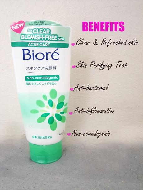 Affordable Facial Foams from Biore