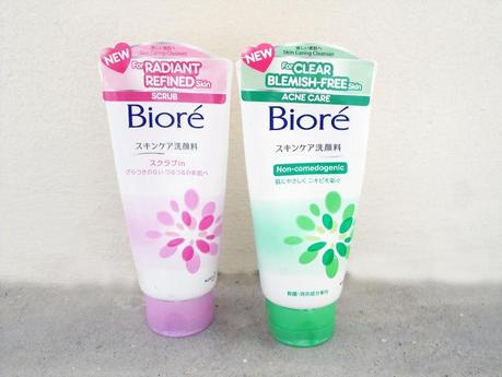 Affordable Facial Foams from Biore