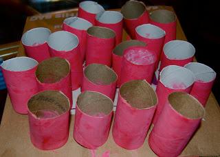 DIY Eco Friendly Valentines (Repurposed Paper Towel and Toilet Tissue Rolls)