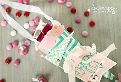 Valentine's Day Paper Candy Cones