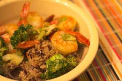 Spicy Shrimp and Broccoli