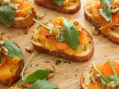 Butternut Squash Crostini
